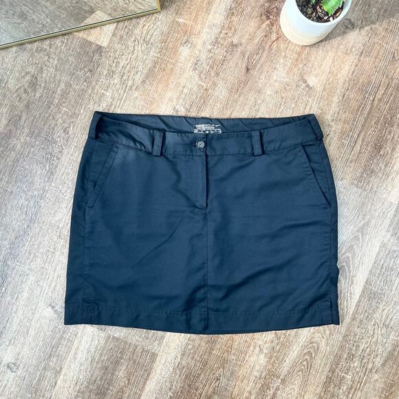 Nike Golf Tour Performance Dri Fit Womens Skort Black - Picture 1 of 5